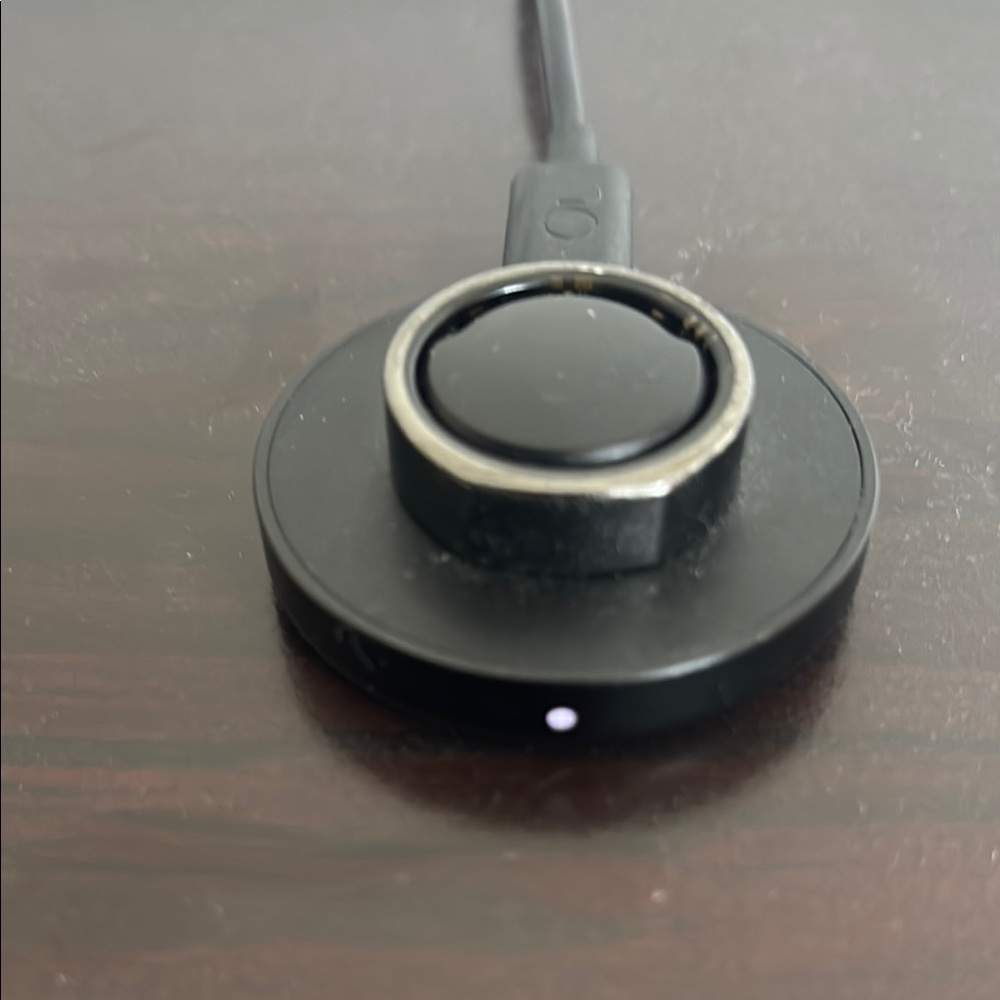 Oura Ring Gen 3 Size 12 w/ Charging Dock - Heritage Black